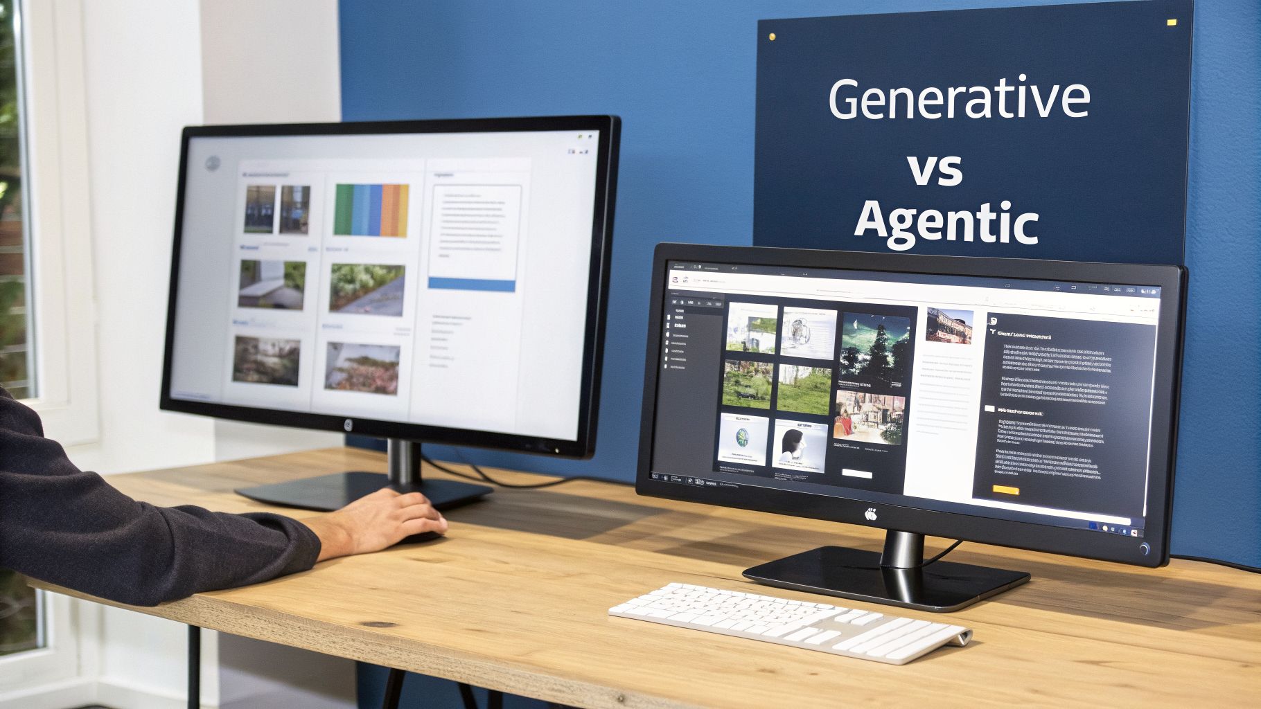 Generative vs Agentic AI A Guide to Business Automation